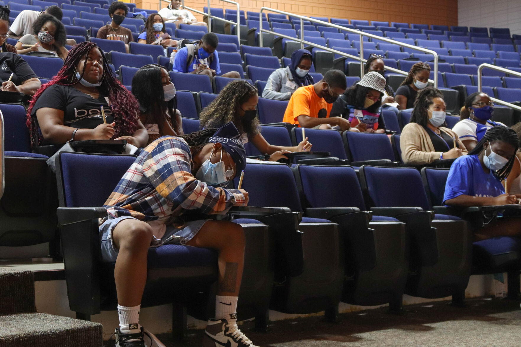 Photos: Black Maverick Welcome event helps UTA students of color navigate campus life